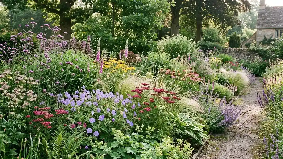 A mixed border in good heart